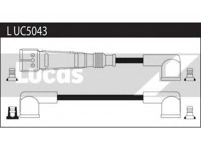 LUCAS ELECTRICAL LUC5043 Комплект дротів запалювання