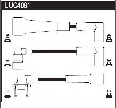 LUCAS ELECTRICAL LUC4091 Комплект дротів запалювання