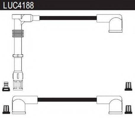 LUCAS ELECTRICAL LUC4188 Комплект дротів запалювання