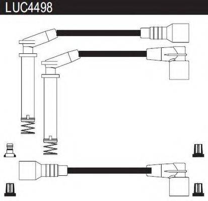 LUCAS ELECTRICAL LUC4498 Комплект дротів запалювання