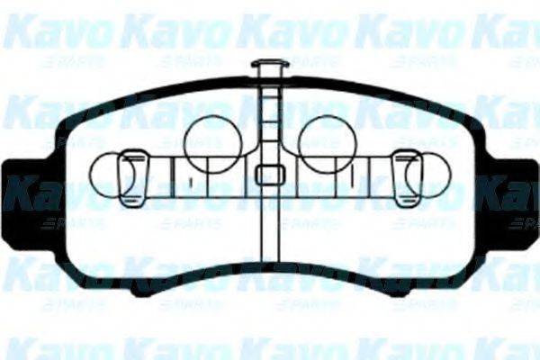KAVO PARTS BP2041 Комплект гальмівних колодок, дискове гальмо