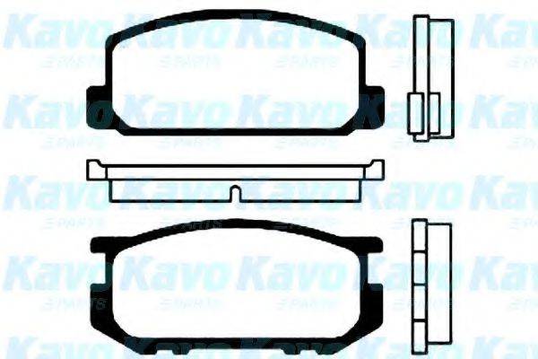 KAVO PARTS BP9003 Комплект гальмівних колодок, дискове гальмо