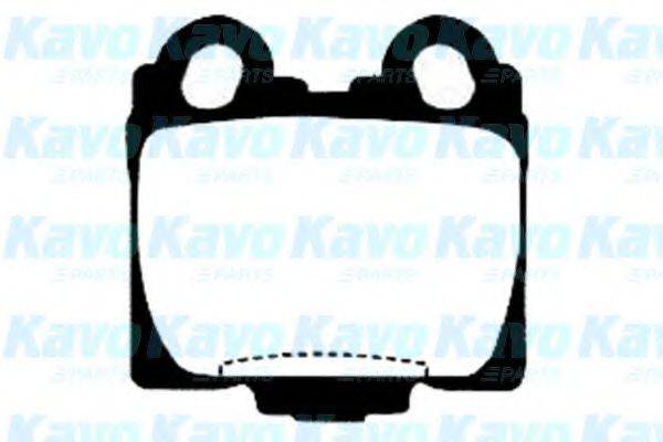 KAVO PARTS BP9060 Комплект гальмівних колодок, дискове гальмо