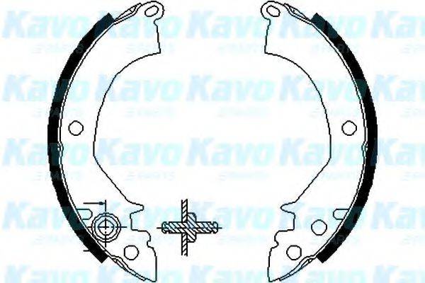 KAVO PARTS BS3402 Комплект гальмівних колодок