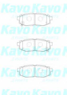 KAVO PARTS BP8023 Комплект гальмівних колодок, дискове гальмо