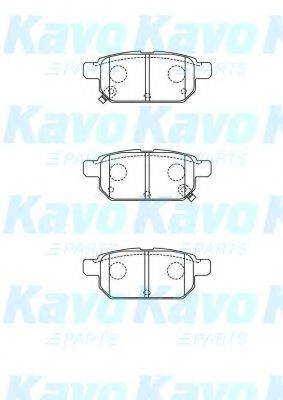 KAVO PARTS BP8532 Комплект гальмівних колодок, дискове гальмо