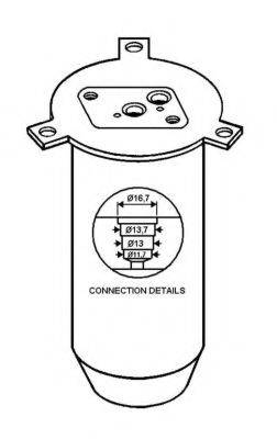 NRF 33045 Осушувач, кондиціонер
