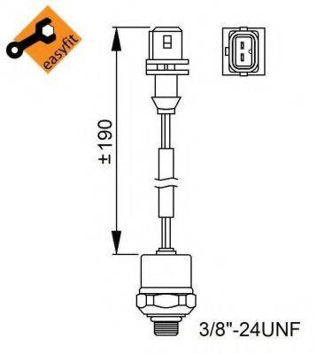 NRF 38951 Пневматичний вимикач, кондиціонер