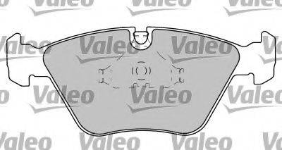 VALEO 597330 Комплект гальмівних колодок, дискове гальмо