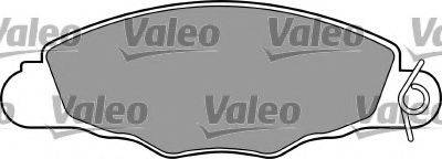 VALEO 597328 Комплект гальмівних колодок, дискове гальмо