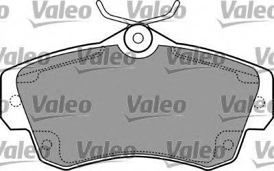 VALEO 597409 Комплект гальмівних колодок, дискове гальмо