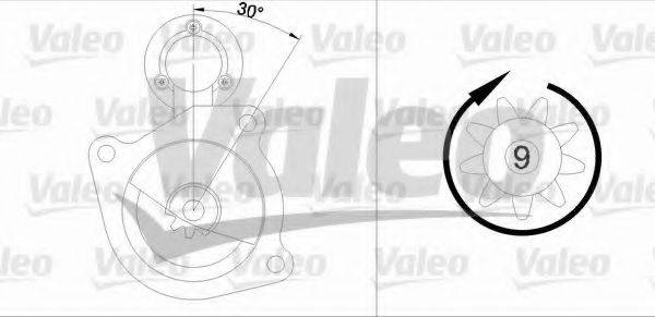 VALEO 455621 Стартер