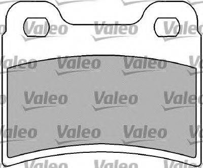 VALEO 598692 Комплект гальмівних колодок, дискове гальмо