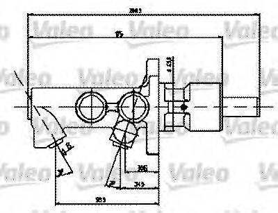 VALEO 402228 головний гальмівний циліндр