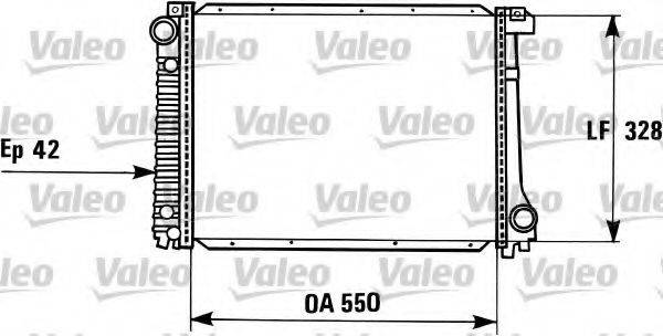 VALEO 819415 Радіатор, охолодження двигуна