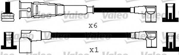 VALEO 346526 Комплект дротів запалювання