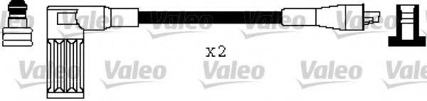 VALEO 346517 Комплект дротів запалювання