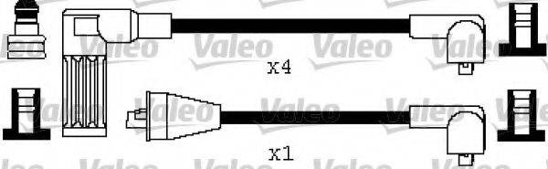 VALEO 346502 Комплект дротів запалювання