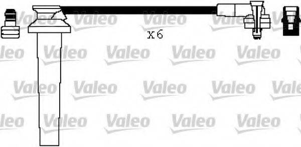 VALEO 346456 Комплект дротів запалювання