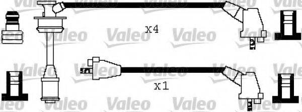 VALEO 346445 Комплект дротів запалювання