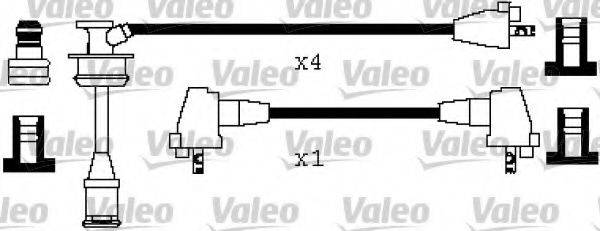 VALEO 346444 Комплект дротів запалювання