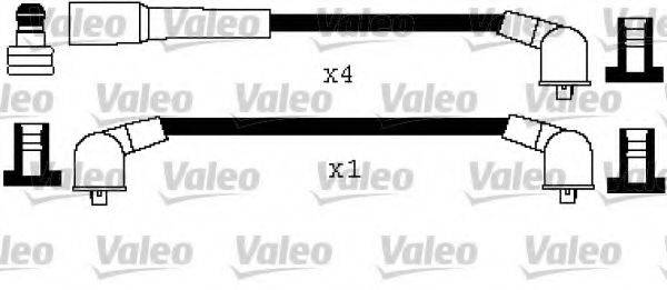 VALEO 346441 Комплект дротів запалювання