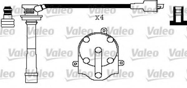 VALEO 346430 Комплект дротів запалювання
