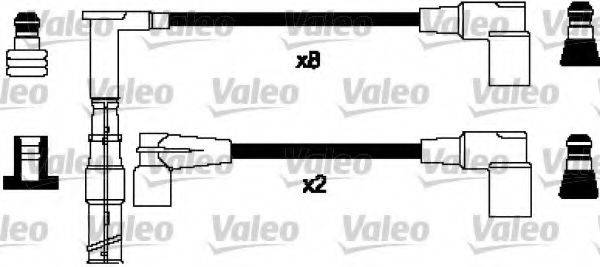 VALEO 346379 Комплект дротів запалювання