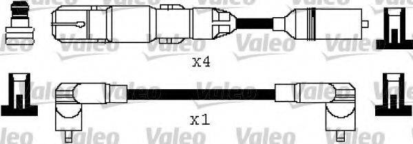 VALEO 346318 Комплект дротів запалювання