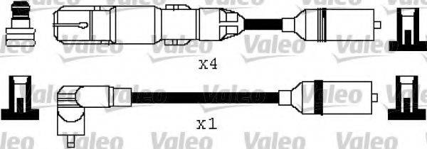 VALEO 346317 Комплект дротів запалювання