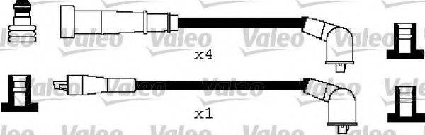 VALEO 346309 Комплект дротів запалювання