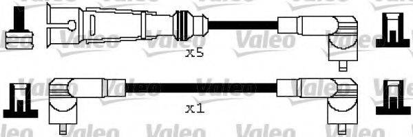 VALEO 346296 Комплект дротів запалювання