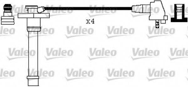 VALEO 346257 Комплект дротів запалювання