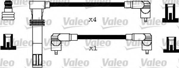 VALEO 346247 Комплект дротів запалювання