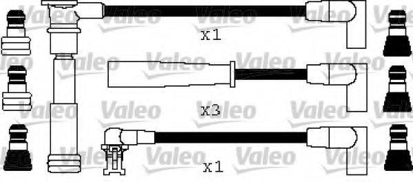 VALEO 346227 Комплект дротів запалювання