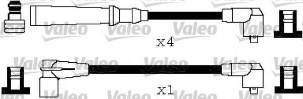 VALEO 346209 Комплект дротів запалювання