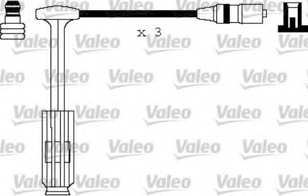 VALEO 346146 Комплект дротів запалювання