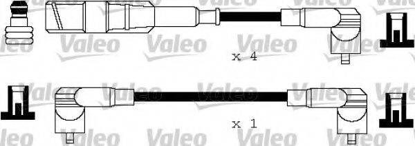 VALEO 346118 Комплект дротів запалювання