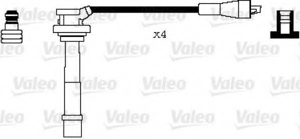 VALEO 346005 Комплект дротів запалювання