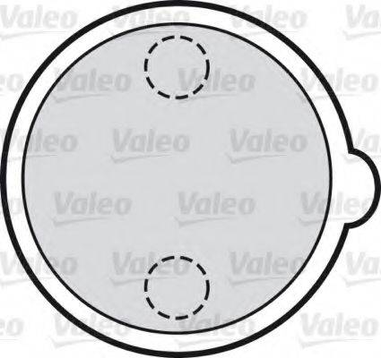 VALEO 598364 Комплект гальмівних колодок, дискове гальмо