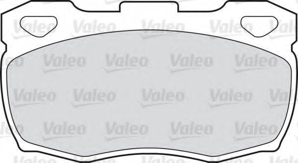 VALEO 598623 Комплект гальмівних колодок, дискове гальмо