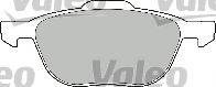 VALEO 598649 Комплект гальмівних колодок, дискове гальмо