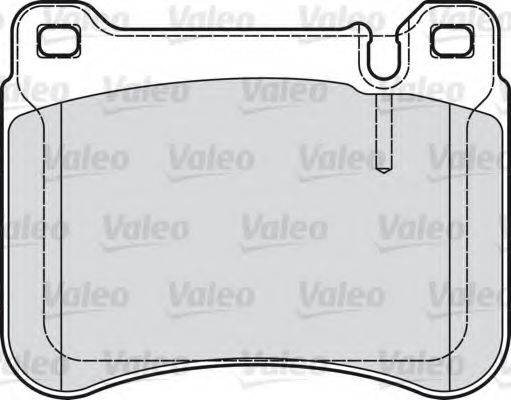 VALEO 601034 Комплект гальмівних колодок, дискове гальмо
