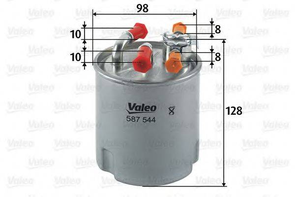 VALEO 587544 Паливний фільтр