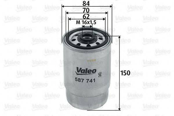 VALEO 587741 Паливний фільтр