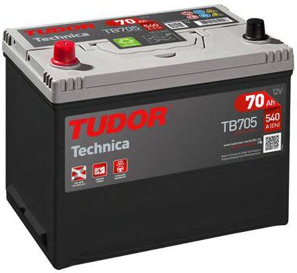 TUDOR TB705 Стартерна акумуляторна батарея; Стартерна акумуляторна батарея
