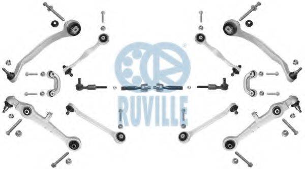RUVILLE 935707S Комплектуючі керма, підвіска колеса