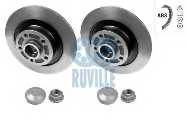 RUVILLE 5589BD гальмівний диск