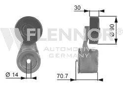 FLENNOR FS99264 Натяжний ролик, полікліновий ремінь