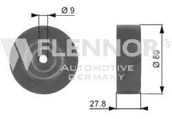 FLENNOR FU99153 Паразитний / провідний ролик, полікліновий ремінь